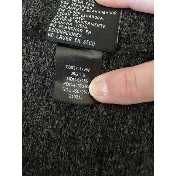 Genuine Harley Davidson Womens XL Open Front Studded Cardigan Metal Logo - Picture 11 of 12